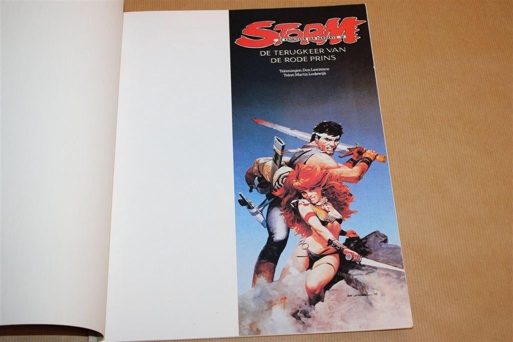 Storm 19 — De Terugkeer van de Rode Prins [1e Druk 1991], Boeken, Eén stripboek, Ophalen of Verzenden, Zo goed als nieuw