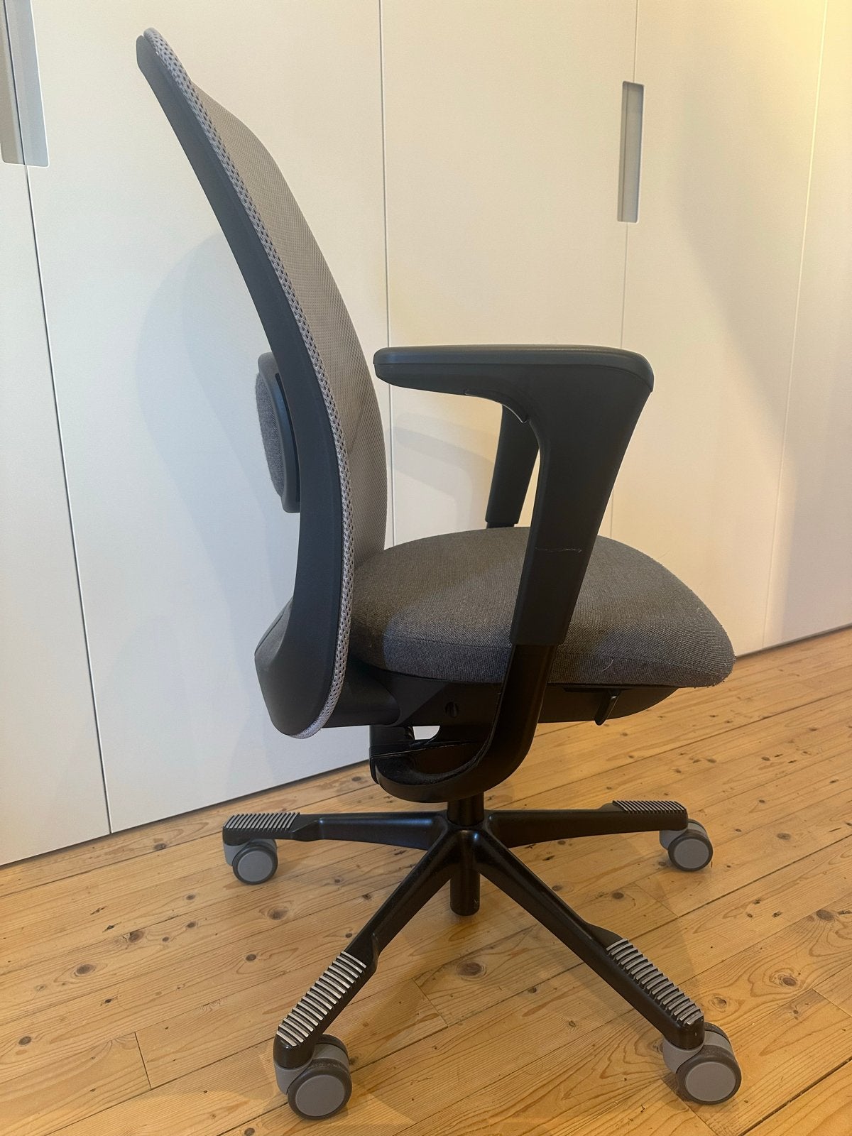 Håg SoFI 7500 Comfortabele grijze bureaustoel, gebruikt, Ophalen, Gebruikt, Grijs, Bureaustoel