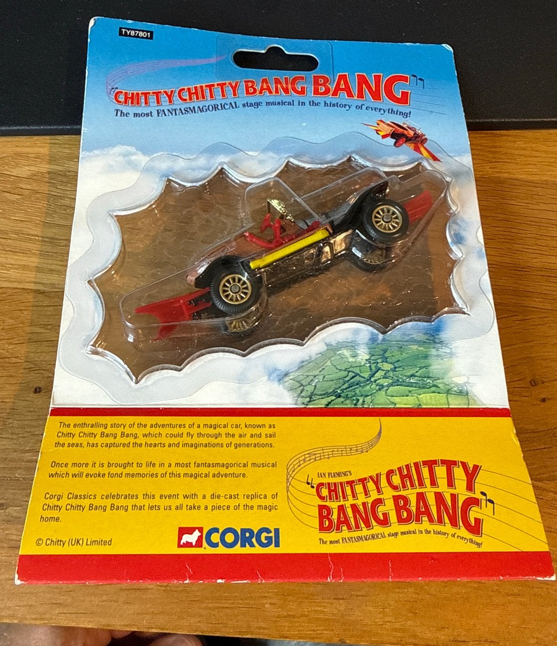 Corgi Chitty Chitty Bang Bang nieuw in verpakking, Ophalen of Verzenden, Nieuw, Auto, Corgi