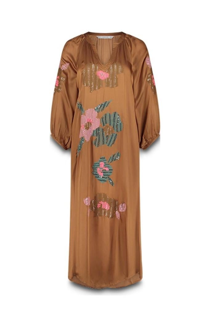 Summum jurk maat 40 zgan, Kleding | Dames, Maat 38/40 (M), Summum, Bruin, Ophalen of Verzenden