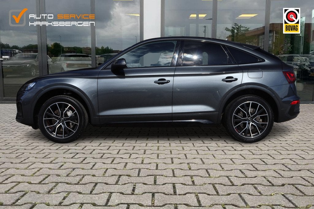 Audi Q5 Sportback 55 TFSI e S-Line | RS Stoelen | ACC | B&O, Auto's, Audi, Automaat, Gebruikt, 4 cilinders, Bedrijf