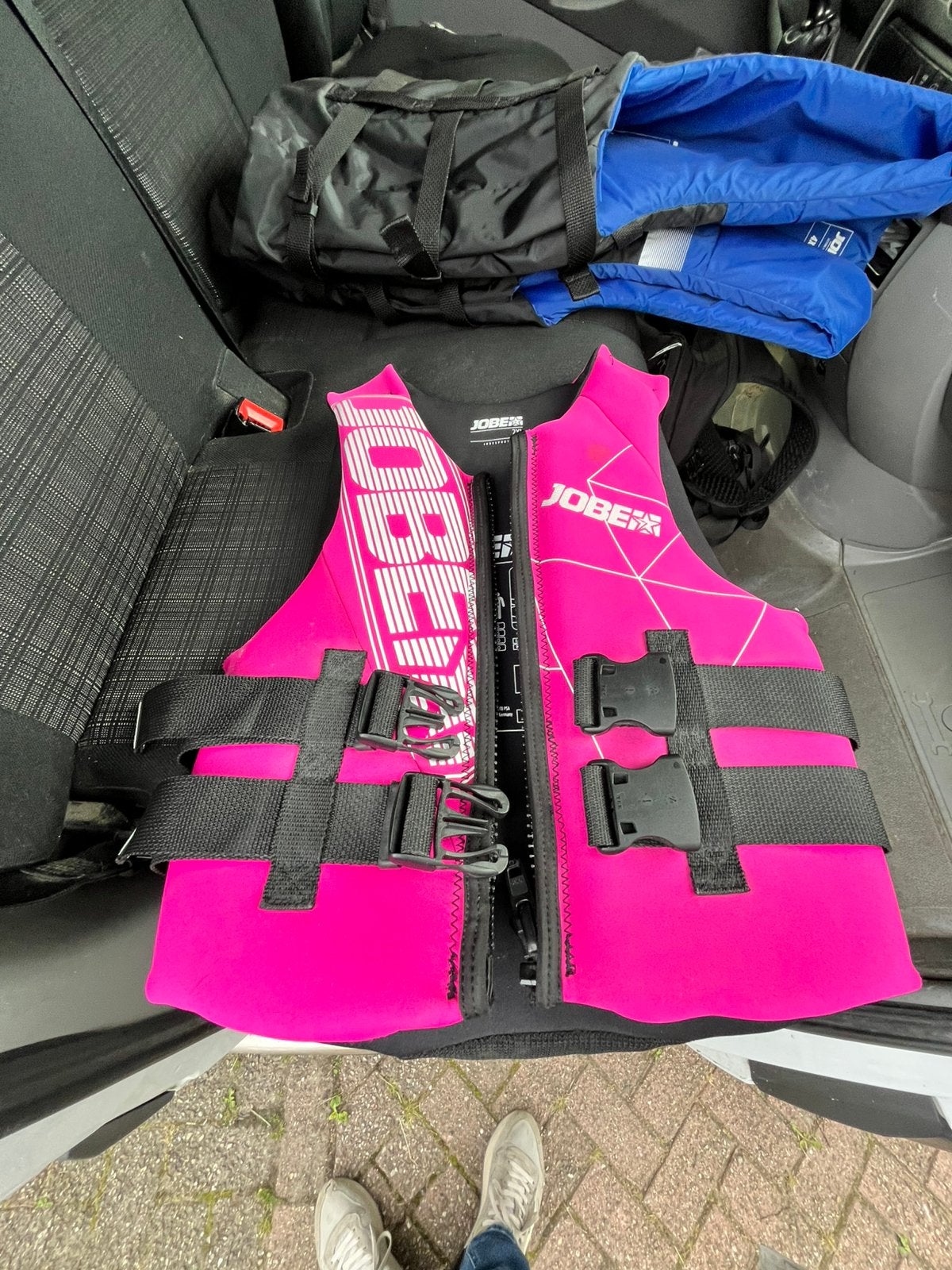 Jobe zwemvest kids meisjes, Watersport en Boten, Watersportkleding, Ophalen, Zo goed als nieuw, Kind, Reddingsvest of Zwemvest