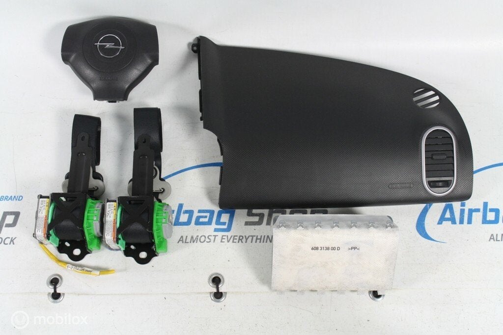 Airbag set - Dashboardpaneel Opel Agila (2008-heden)