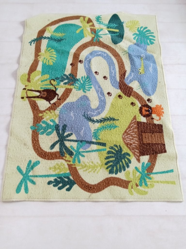 Ikea tapijt jungle, Ophalen, Zo goed als nieuw, Minder dan 140 cm, 70 tot 85 cm