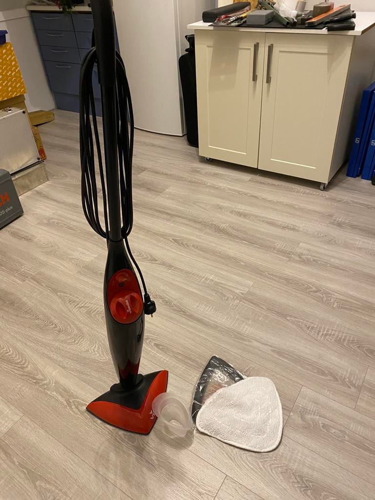 Nieuwe vloer stoomreiniger vileda, Witgoed en Apparatuur, Stoomapparaten, Ophalen, Zo goed als nieuw