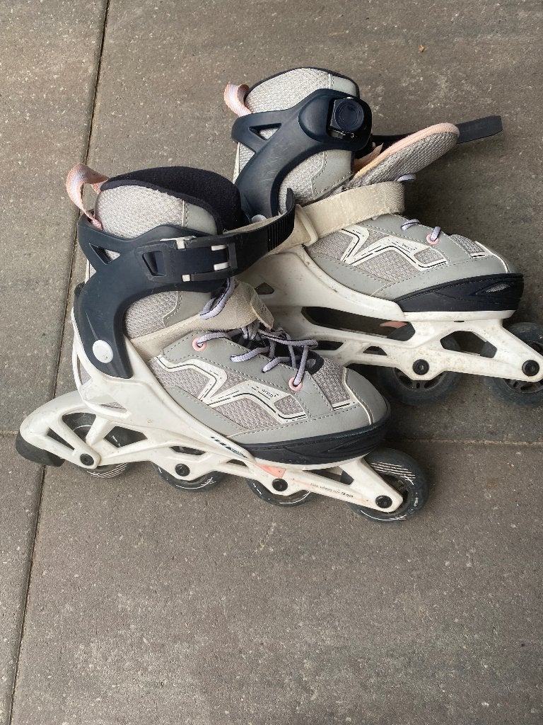 Oxelo Skeelers mt 35-38 (decathlon), Kinderen, Ophalen, Overige merken, Verstelbaar