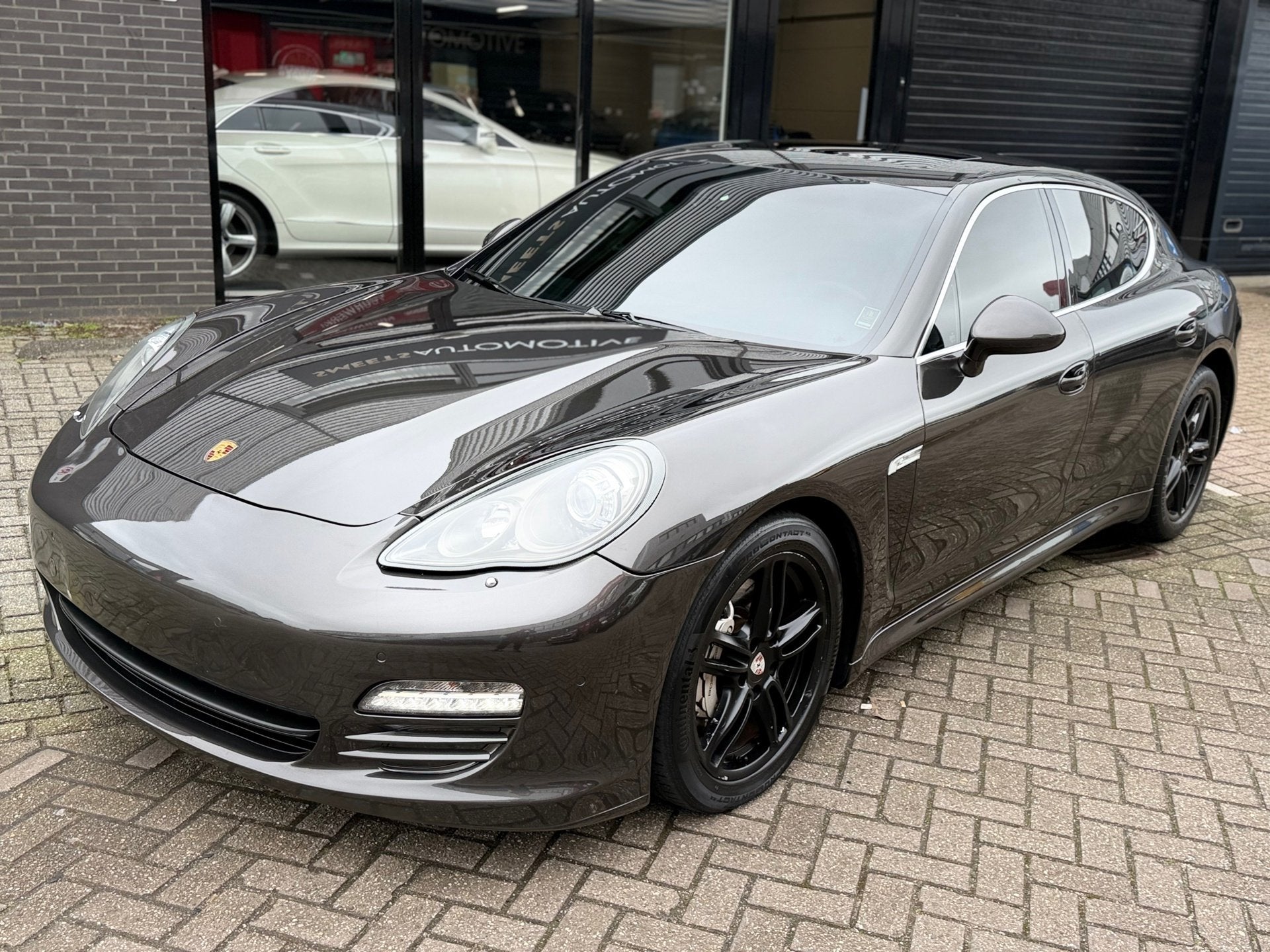 Porsche Panamera 4.8 S,SchuifkanteldakAutomaat,, Automaat, Gebruikt, Zwart, Bedrijf