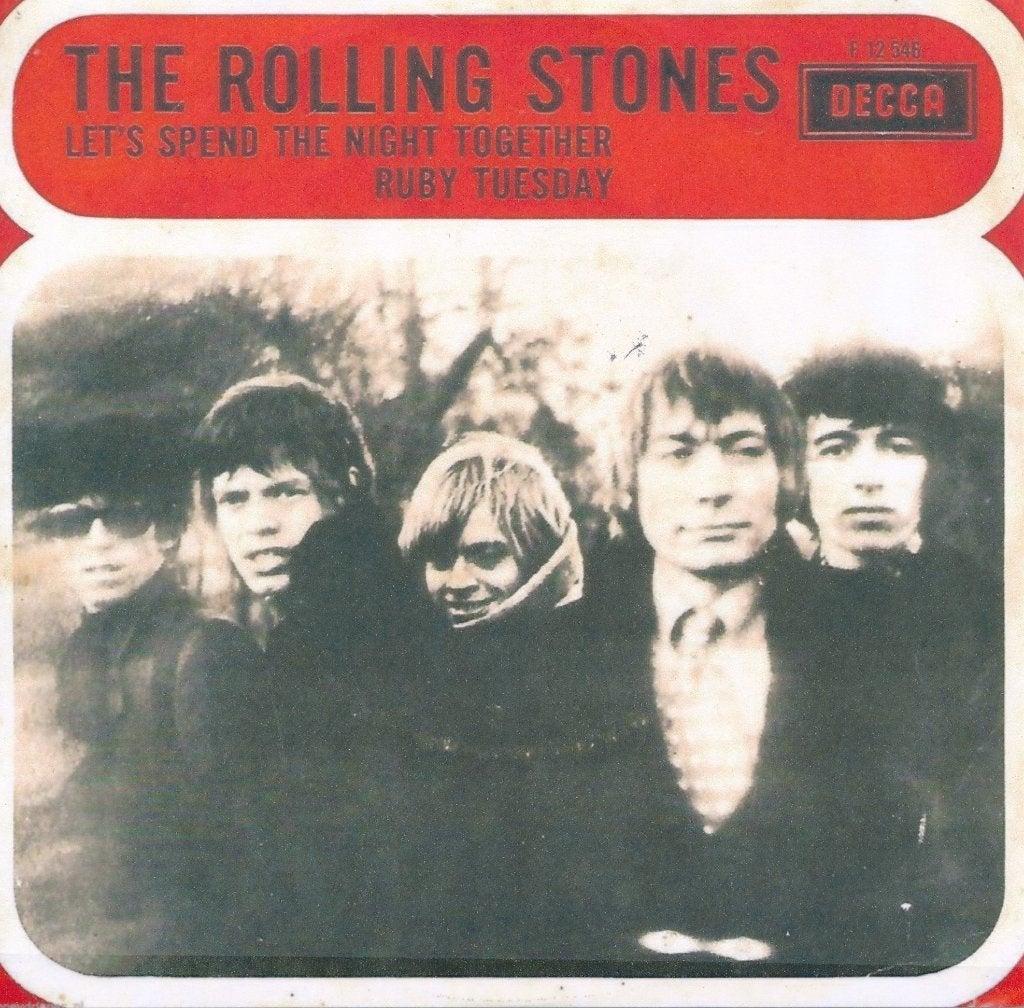 021 Rolling Stones - Let's spend the night ... (kopie hoes), Ophalen of Verzenden, Gebruikt, 7 inch, Pop