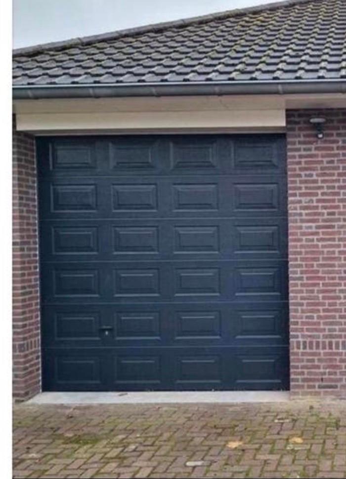 Elektrische garage roldeur, Ophalen, Gebruikt, Garagedeur, Metaal