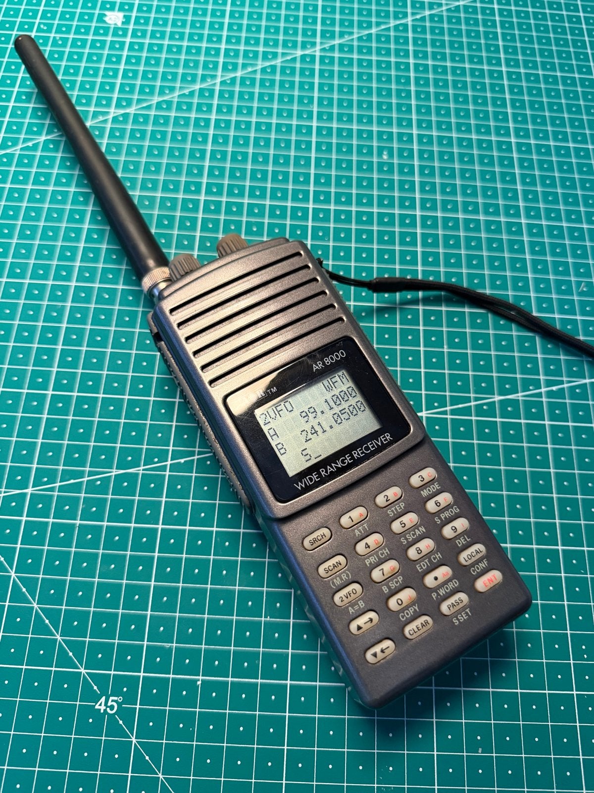 AOR AR8000 Wide Range Receiver, Telecommunicatie, Scanners, Gebruikt, Draagbaar, Verzenden