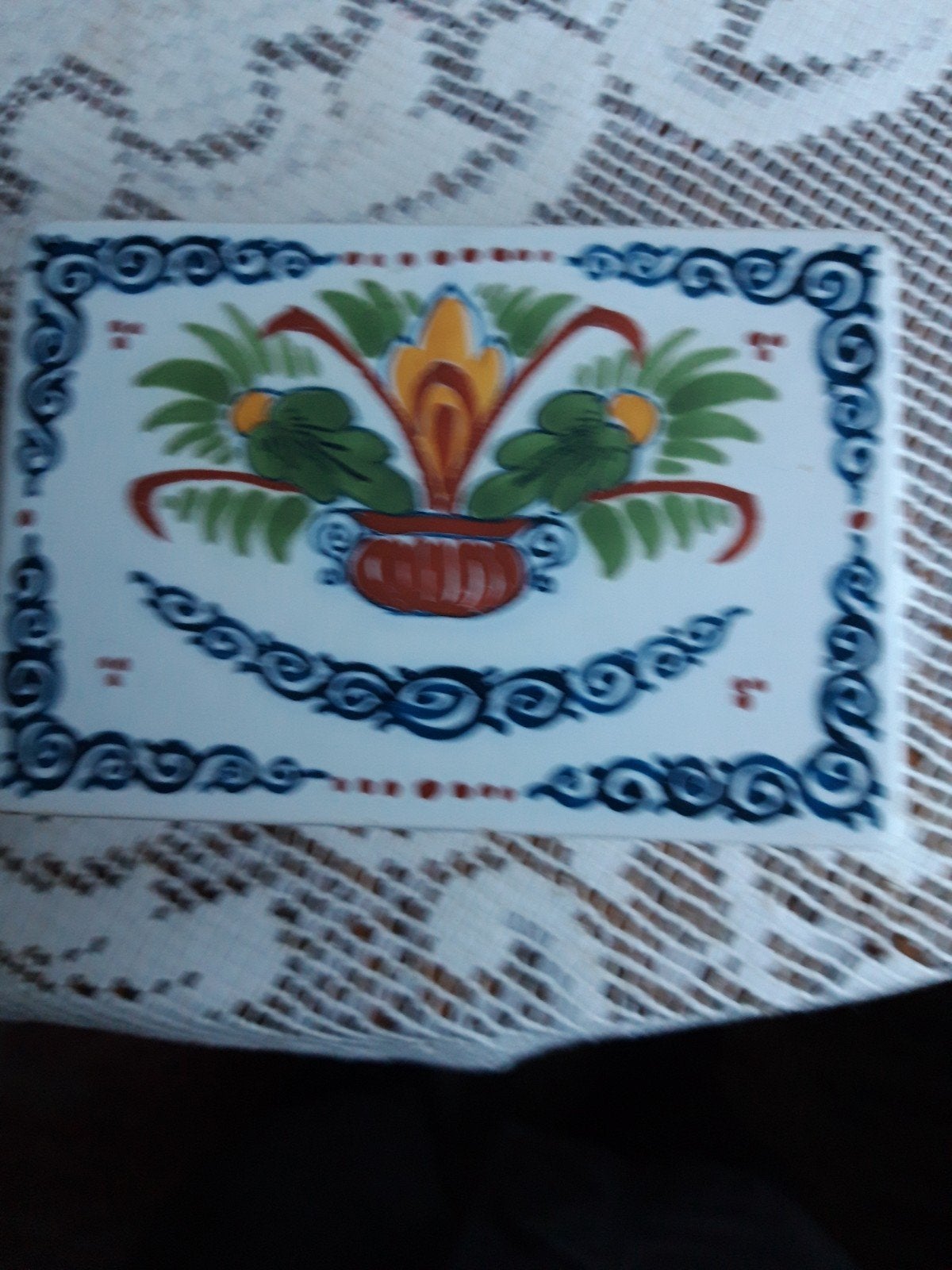 Bonbon doosje uit Hindelopen bieden, Ophalen