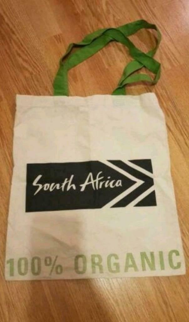 Duurzame canvas tas Zuid-Afrika – 100% organisch katoen, Ophalen of Verzenden, Zo goed als nieuw