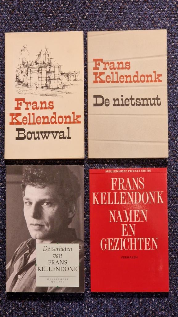 5x Frans Kellendonk, Ophalen of Verzenden, Gelezen