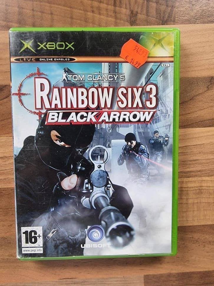 Rainbow Six 3 Black arrow, Spelcomputers en Games, Games | Xbox Original, Zo goed als nieuw, Shooter, 1 speler, Vanaf 16 jaar
