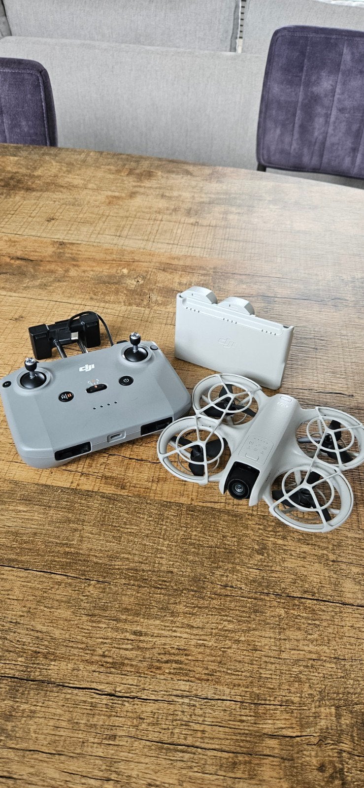 DJI NEO fly more Combo, Cameradrone, Return to Home, 5 tot 10 kilometer, Zo goed als nieuw