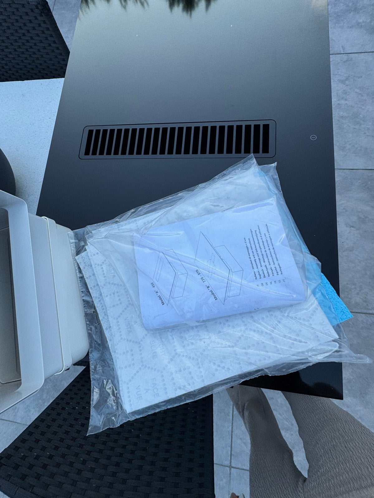 Inductiekookplaat met afzuiging - 2 jaar gebruikt, Ophalen, Gebruikt, Inbouw, Inductie