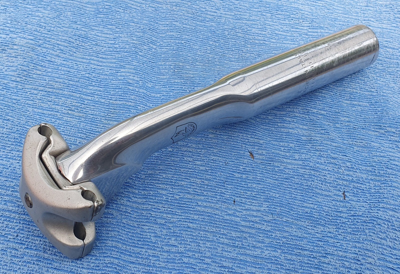 Campagnolo Chorus zadelpen 1987-1990 C-Record era, Fietsen en Brommers, Fietsonderdelen, Gebruikt, Ophalen of Verzenden, Aluminium