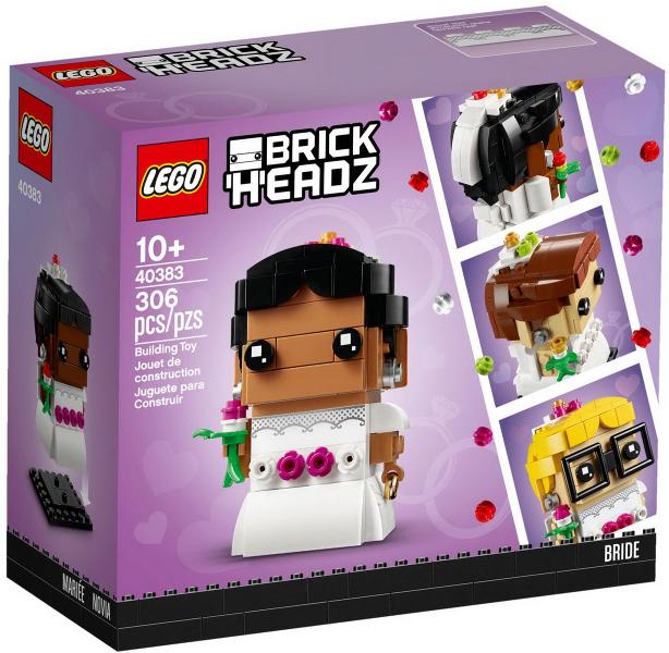Lego Brickheadz Holiday & Event Wedding 40383 Bride (NIEUW), BrickHeadz, Lego, Ophalen of Verzenden, Complete set