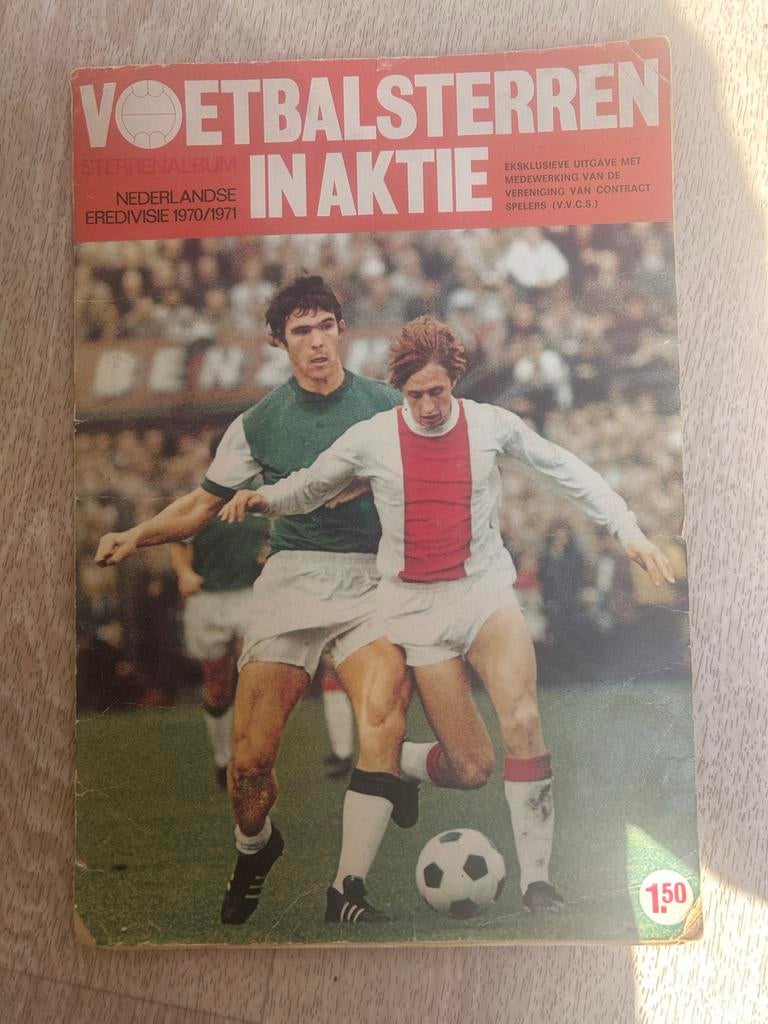 Voetbalsterren in Aktie - Compleet Sterrenalbum 1970/1971, Ophalen of Verzenden, Zo goed als nieuw, Overige binnenlandse clubs