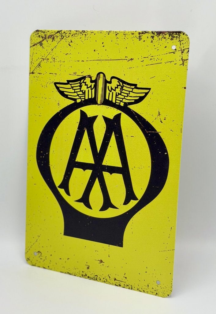 Automobile Association bord - MG Land Rover BSA Mini Morris, Verzamelen, Merken en Reclamevoorwerpen, Verzenden, Nieuw, Reclamebord