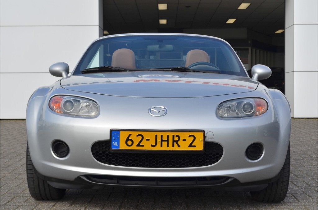 Mazda MX-5 Leer | Stoelverwarming | Airconditioning | LMV 1., Achterwielaandrijving, Gebruikt, 4 cilinders, Cabriolet