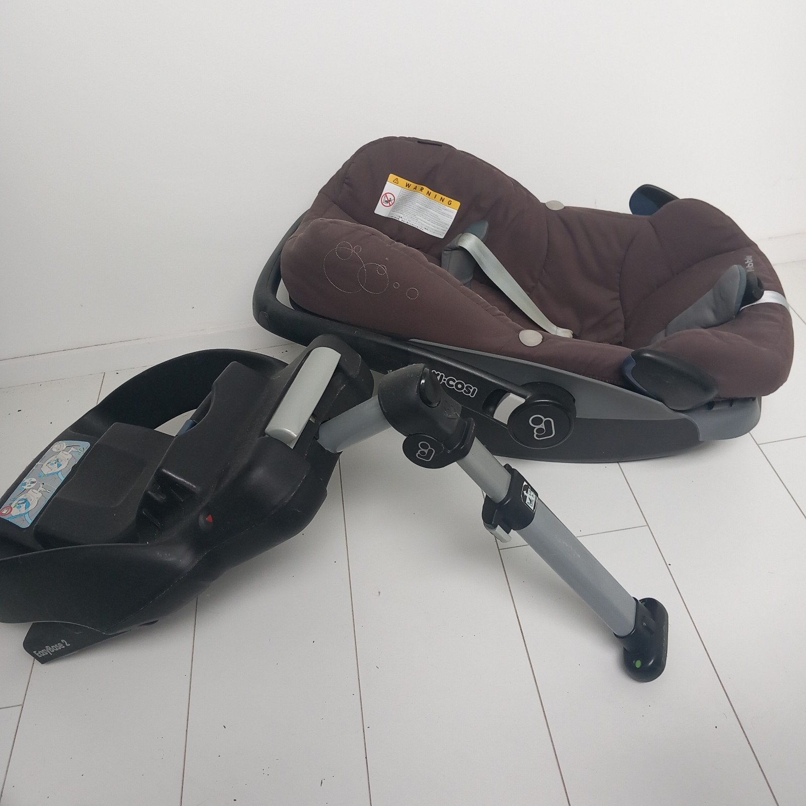 maxi cosi peble met base, Ophalen, Zo goed als nieuw, Isofix, 0 t/m 13 kg