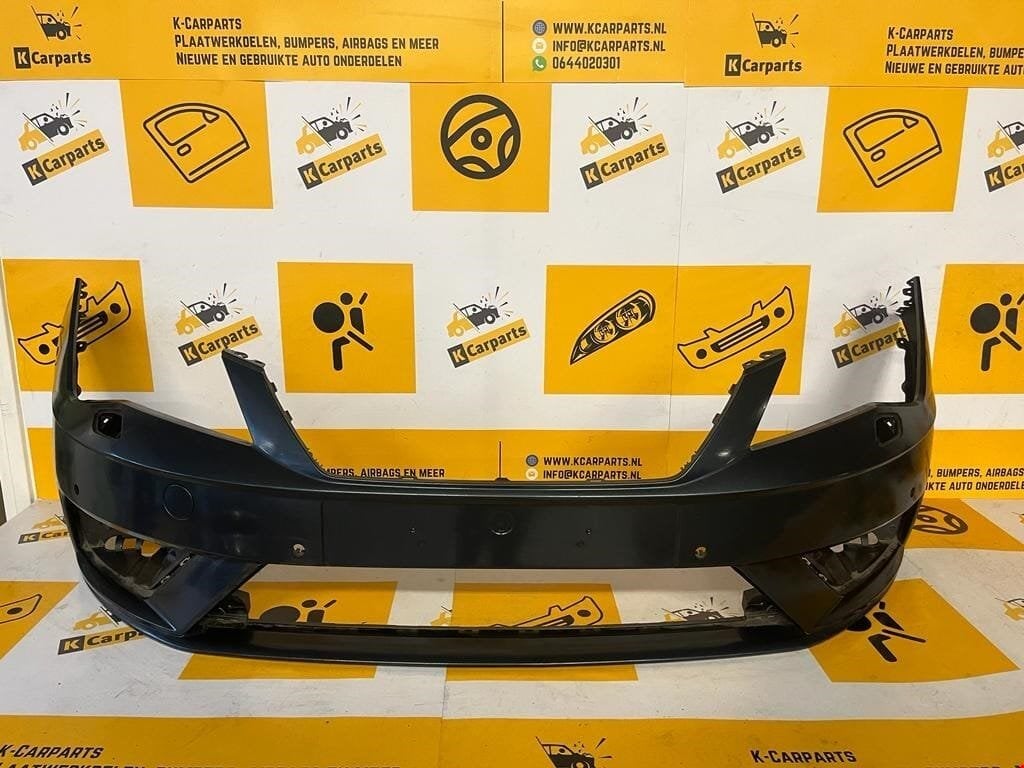 Voorbumper Seat Leon 5f Facelift 2017-2022 PDC KLS bumper 5F, Info@fabrikant.eu, Ophalen of Verzenden, Bumper, Seat