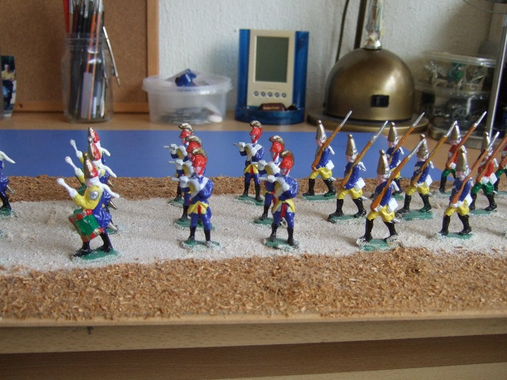 Grote collectie Tinnen Soldaatjes en miniaturen, Ophalen, Gebruikt
