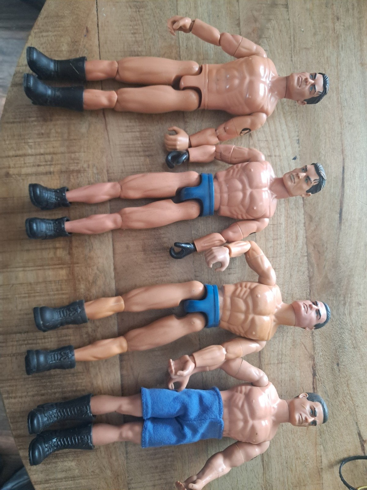 4 action man poppen vintage Jaren 90, Ophalen of Verzenden