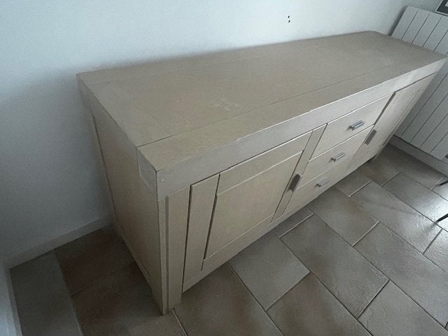 Dressoir kast, Ophalen, Gebruikt, 150 tot 200 cm, Met lade(s)