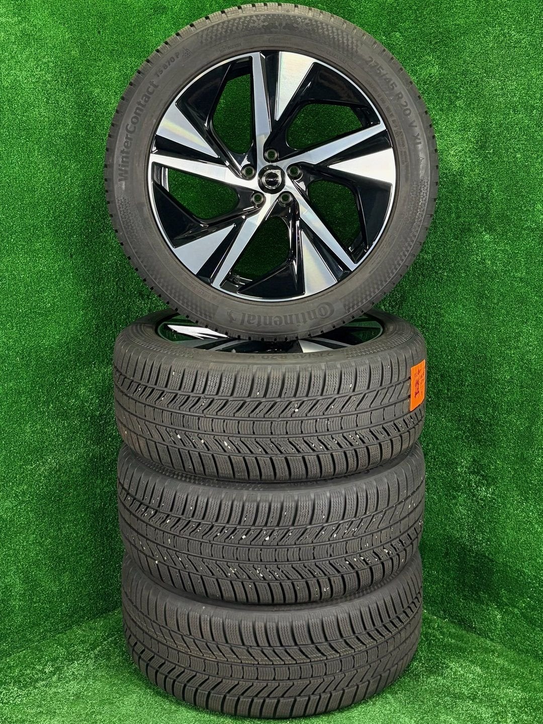 Originele 20 inch Volvo R-Design velgen winterbanden XC90, Gebruikt, -, 275 mm, -