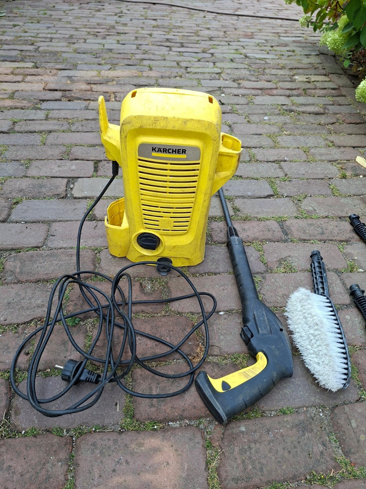karcher hogedrukspuit, Tuin en Terras, Ophalen of Verzenden, Gebruikt, Elektrisch