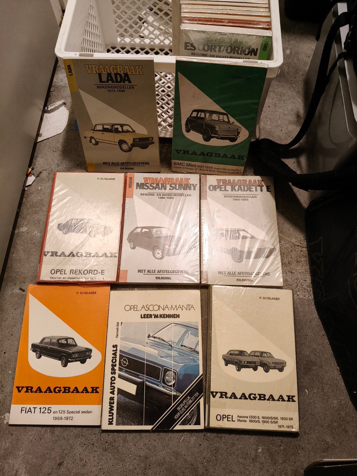 Grote collectie Vraagbaak auto onderhoudsboeken, Ophalen of Verzenden, Gelezen, Overige merken