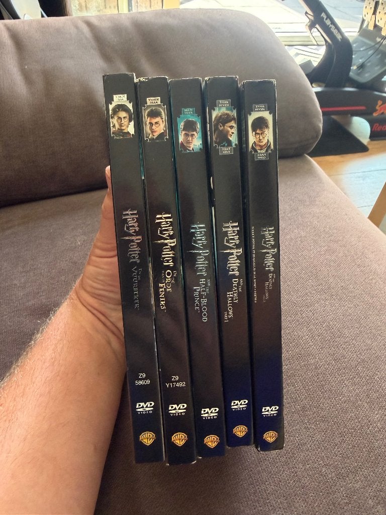 Harry potter dvd’s deel 4 t/m 8, Cd's en Dvd's, Dvd's | Overige Dvd's, Inclusief doosje, Nederlands, Ophalen of Verzenden, Zo goed als nieuw