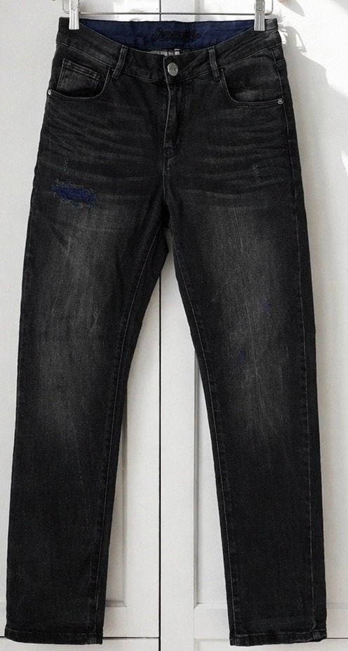 Sensation (shoeby shop) boyfriend fit zwarte jeans maat 26, Sensation, Zwart, Nieuw, Ophalen of Verzenden