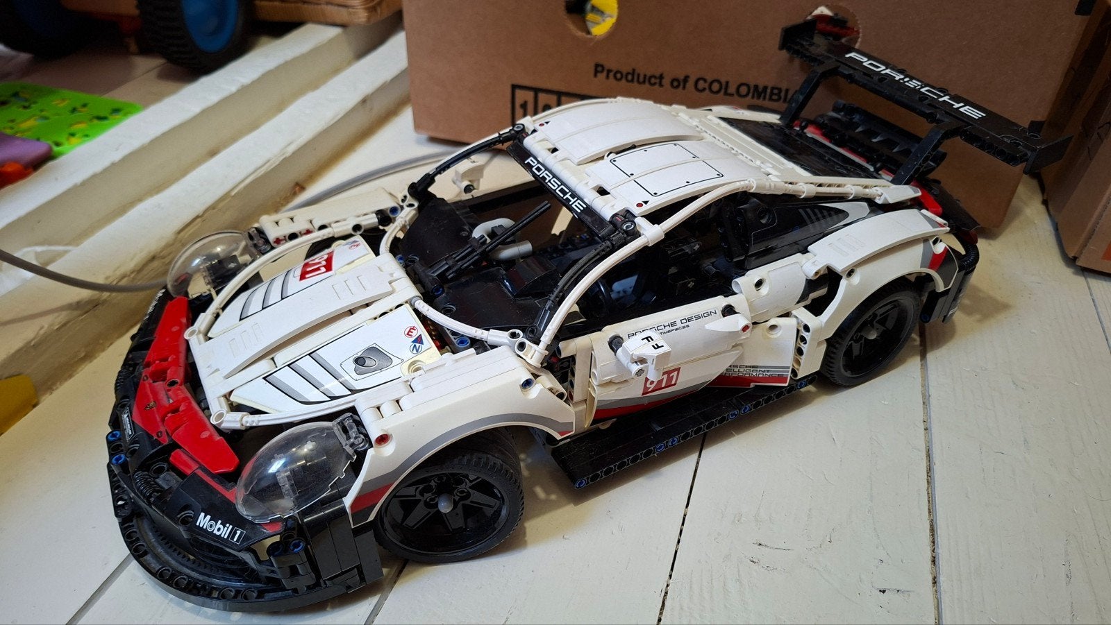 Lego Technic Porsche 911 RSR (42096), Gebruikt, Lego, Ophalen of Verzenden, Technic