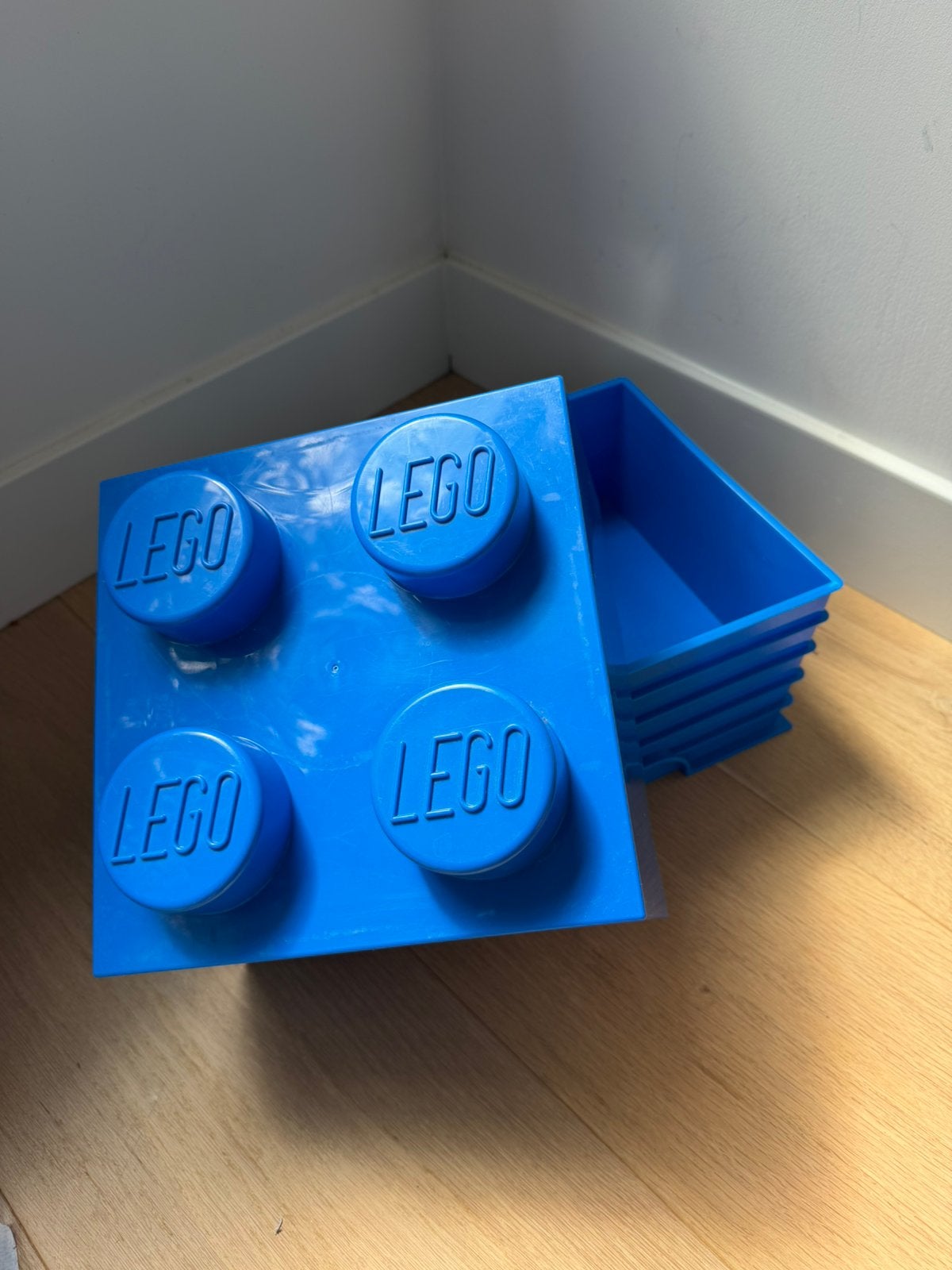Lego 4 brick opbergdoos, Overige merken, Ophalen of Verzenden, Opbergmeubel, Blauw