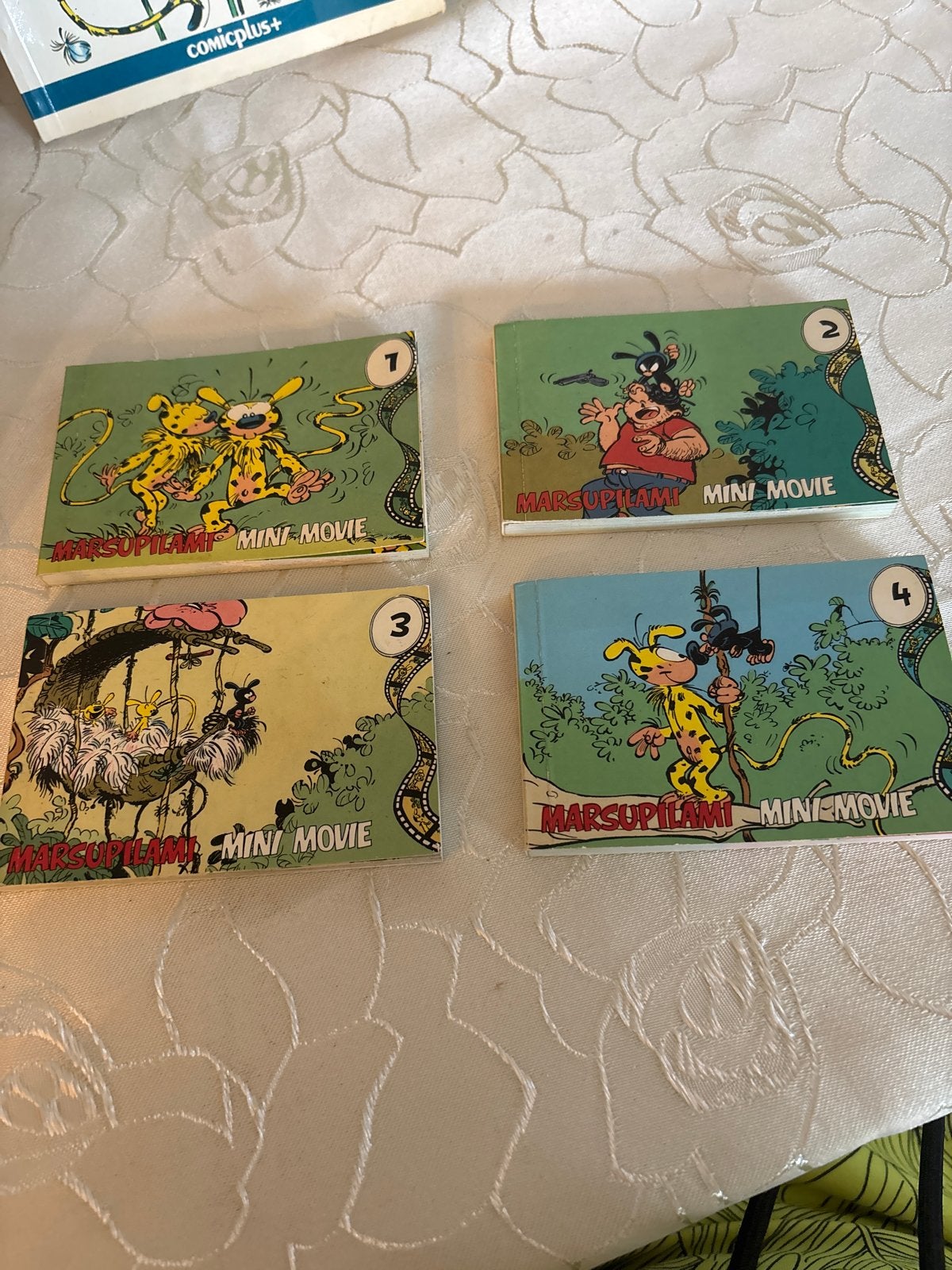 Marsupilami Mini-Movies - Set van 4, Verzamelen, Stripfiguren, Gebruikt, Ophalen of Verzenden