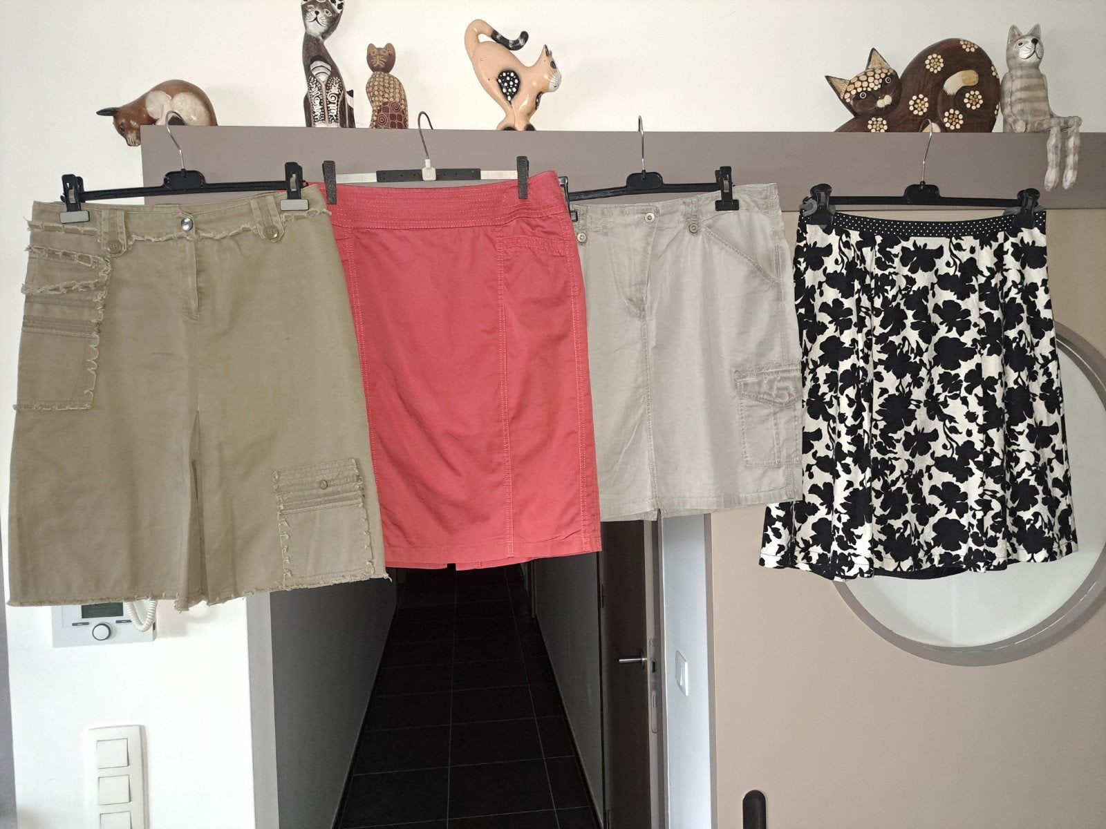 rokjes mt 42, Gerry Weber, Taifun e.a., Ophalen of Verzenden, Zo goed als nieuw, Maat 42/44 (L), Boven de knie
