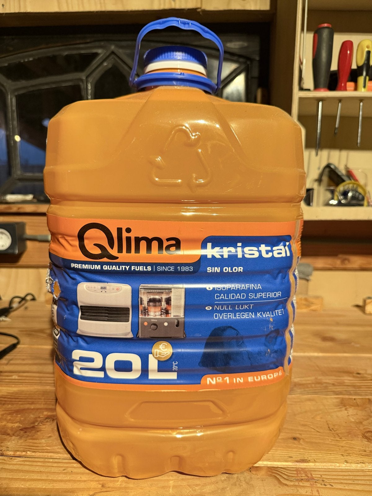 Qlima Kristal Premium Brandstof 20L, Ophalen, Nieuw
