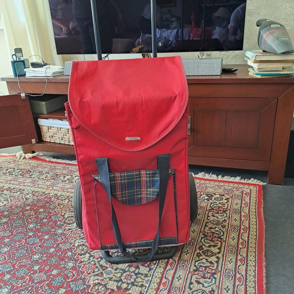 Boodschappen kar, Ophalen of Verzenden, Zo goed als nieuw, 30 cm of meer