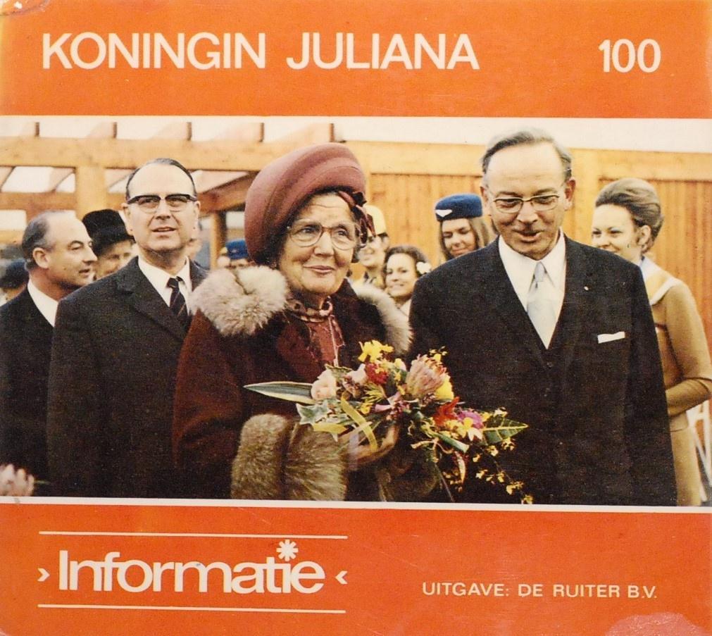 Koningshuis: Koningin Juliana - Schoolboekje, Boeken, Verzenden, 20e eeuw of later, Zo goed als nieuw