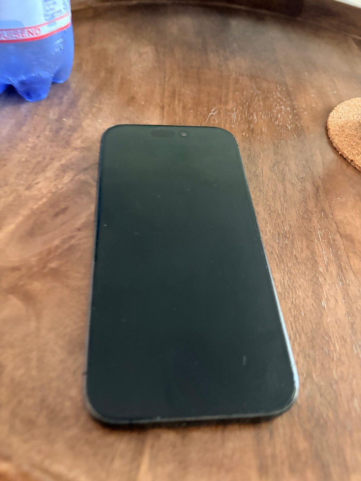 iPhone 15 pro 256GB Zwart, Telecommunicatie, Mobiele telefoons | Apple iPhone, Gebruikt, Zwart, 87 %, Zonder simlock