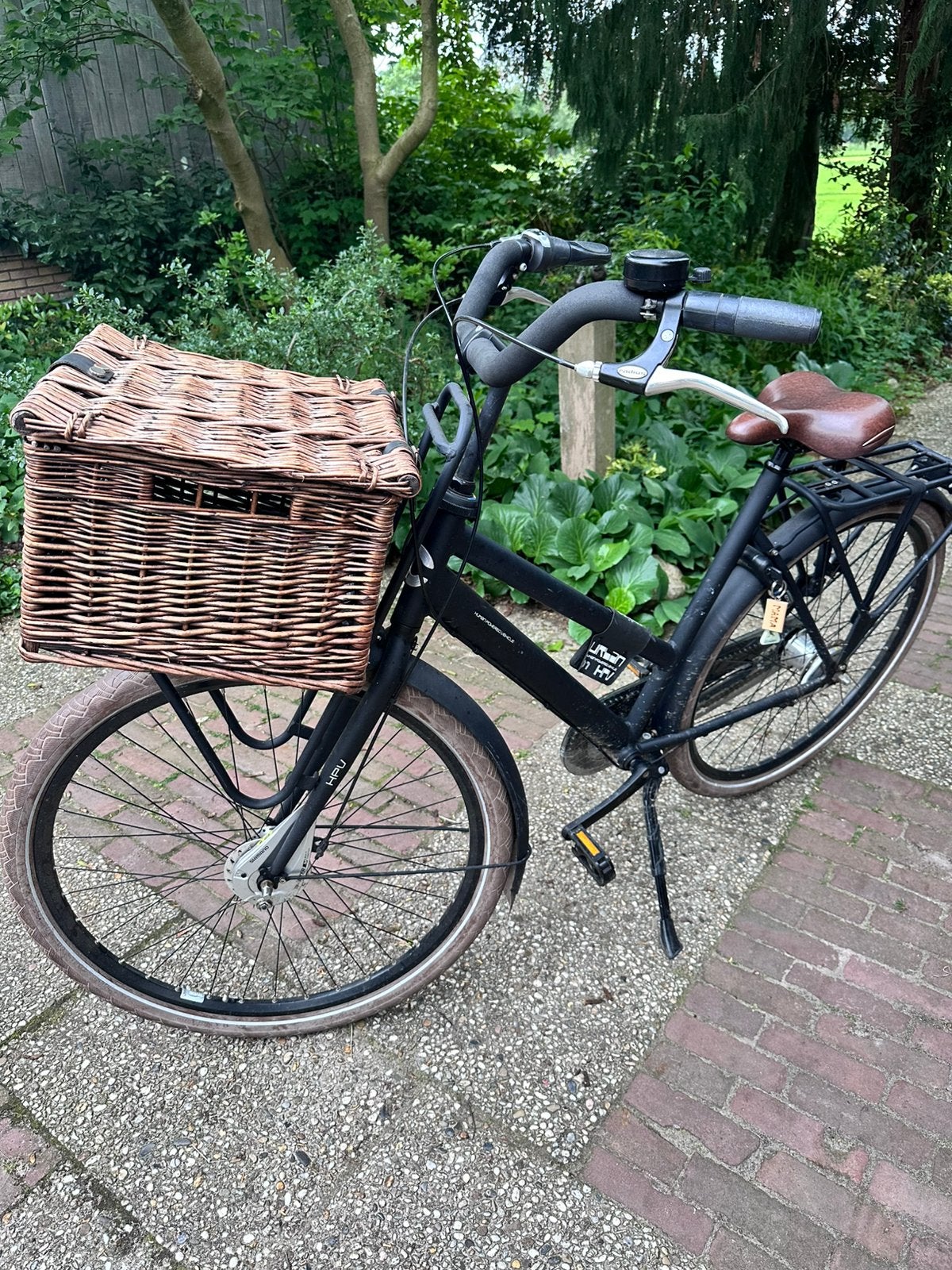 Cortina Transportfiets 28 inch en 56 cm framemaat incl mand, Gebruikt, Versnellingen, 56 cm of meer, Trommelrem