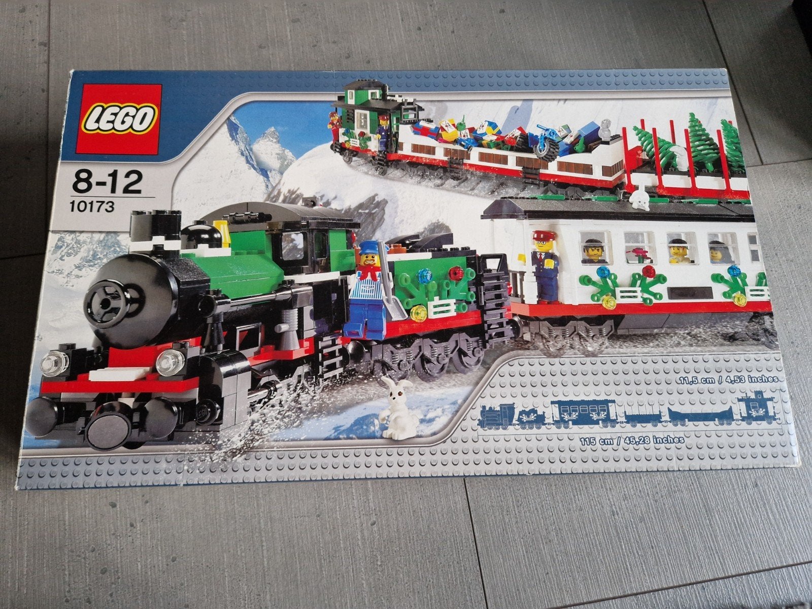 kerst lego trein, Ophalen of Verzenden, Zo goed als nieuw, Lego