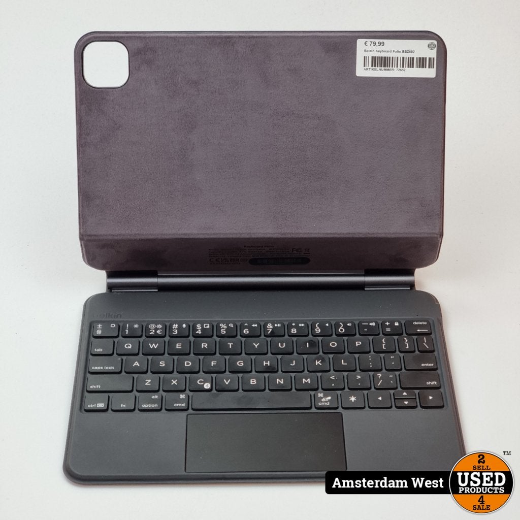 Belkin Keyboard Folio BBZ002, Belkin, Gebruikt, Support@belkin.com, 12045 E. Waterfront Drive
Playa Vista, CA 90094
United States