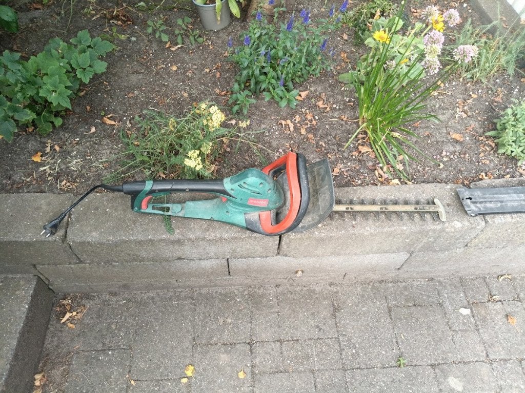 Heggenschaar, Ophalen, Gebruikt, Elektrisch, Metabo
