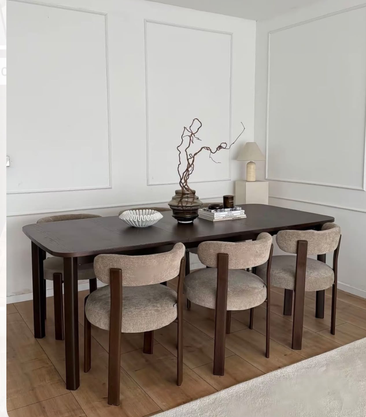 IKEA STRANDTORP Uitschuifbare eettafel, bruin, Huis en Inrichting, Ophalen, 200 cm of meer, 50 tot 100 cm, Zo goed als nieuw