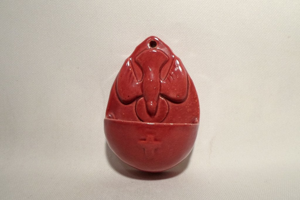 Wijwater Vaatje Bordeaux Rood, Ophalen of Verzenden