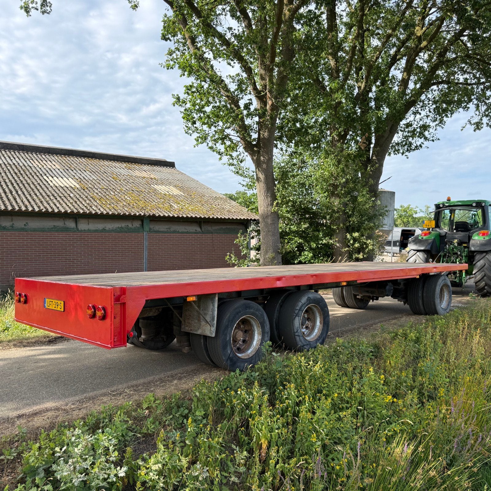 Landbouw wagen | Platte kar | Balenwagen, Ophalen, Transport
